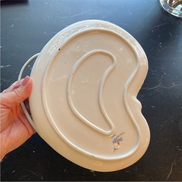 Frank Butterfly and Floral Decorative Plate - Picture 6 of 8